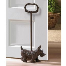 Accent Plus Cast Iron Dog Door Stopper with Handle
