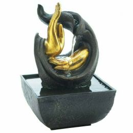 Accent Plus Golden Hands Tabletop Accent Fountain