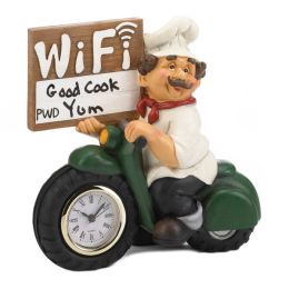 Accent Plus Italian Chef Wi-Fi Sign and Clock