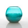 Accent Plus Fish Bowl Style Vase - Aqua Gradient 5 inches