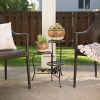 Accent Plus Wrought Iron Apple Triple Plant Stand