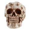 Dragon Crest Skull Figurine with Jolly Rogers Designs