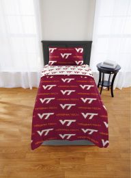 Virginia Tech Hokies Modern Take F/Q Comforter Set