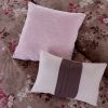 Andria 10 Piece Queen Size Comforter and Coverlet Set ; Brown and Pink; DunaWest