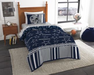 Dallas Cowboys OFFICIAL NFL Twin Bed In Bag Set