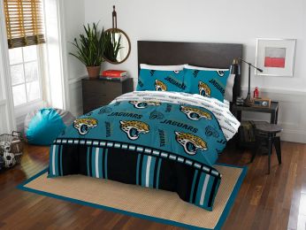 Jacksonville Jaguars OFFICIAL NFL Full Bed In Bag Set