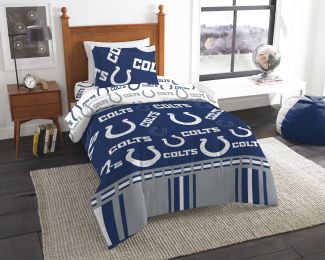 Indianapolis Colts OFFICIAL NFL Twin Bed In Bag Set