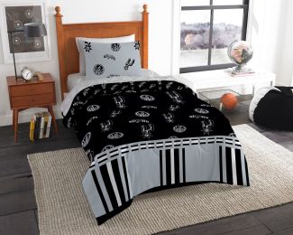 Spurs OFFICIAL NBA Twin Bed In Bag Set