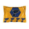 Blues OFFICIAL NHL "Hexagon" Full/Queen Comforter & Shams Set;  86" x 86"