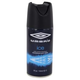 Umbro Ice Deo Body Spray 5 Oz For Men