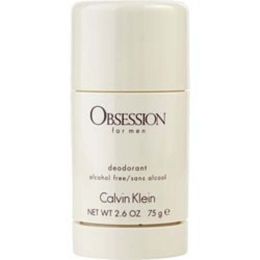Obsession By Calvin Klein Deodorant Stick Alcohol Free 2.6 Oz For Men