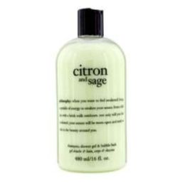 Philosophy By Philosophy Citron & Sage Shampoo, Shower Gel & Bubble Bath --480ml/16oz For Women